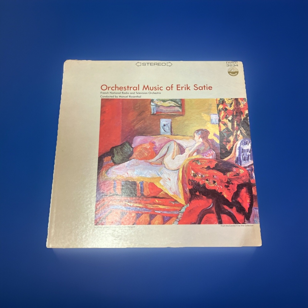 Manuel Rosenthal Orchestral Music Of Erik Satie LP Everest 3234 EX/VG+